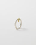 'Linked' pierced earring