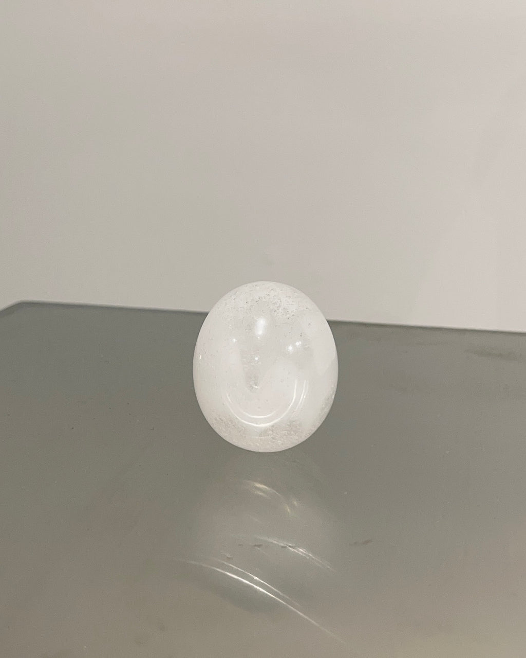 'ZERO' glass art