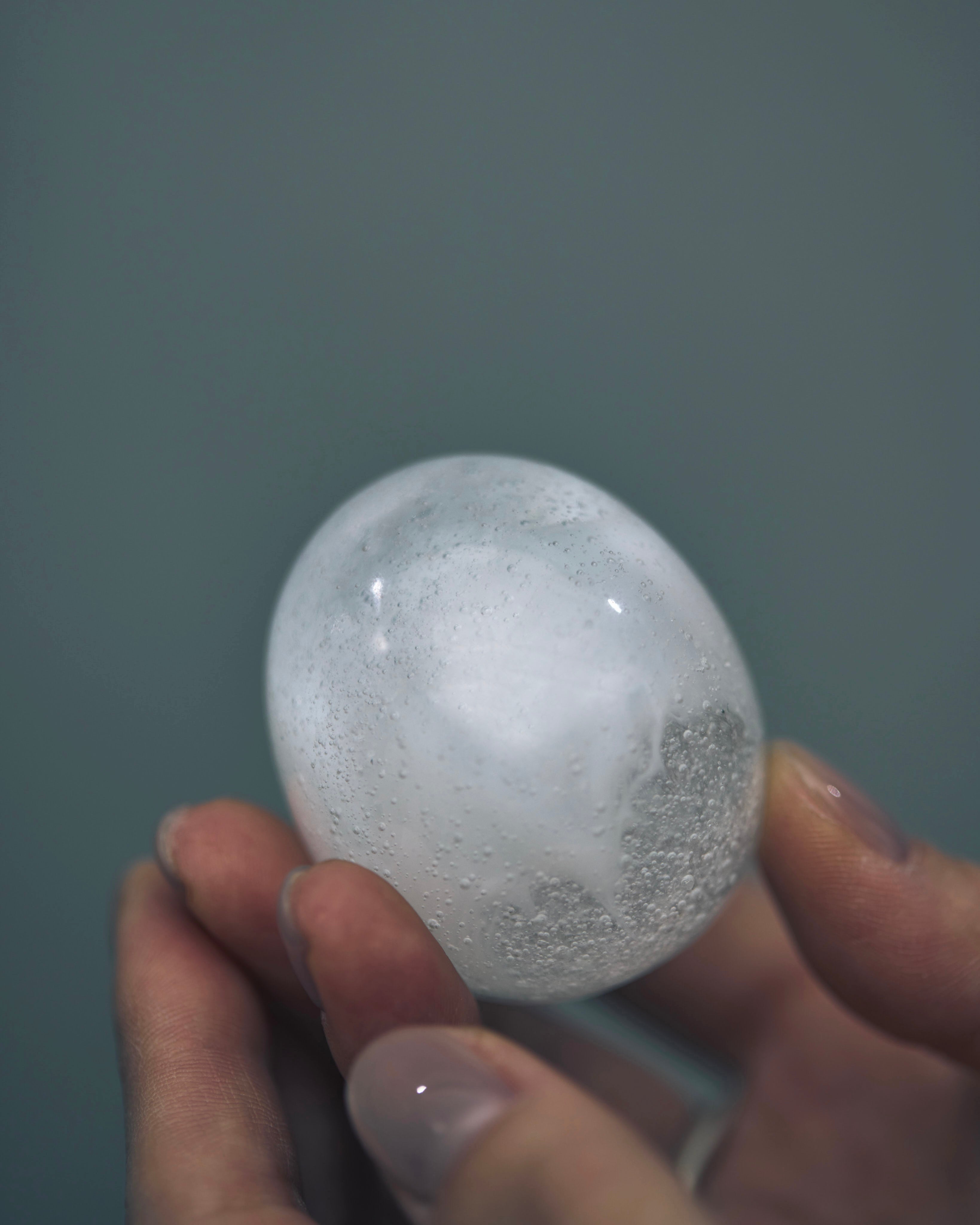 'ZERO' glass art